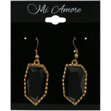 Mi Amore Dangle-Earrings Gold-Tone/Black