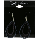 Mi Amore Dangle-Earrings Purple