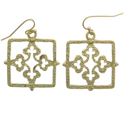 Mi Amore Dangle-Earrings Gold-Tone