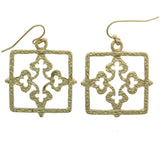 Mi Amore Dangle-Earrings Gold-Tone