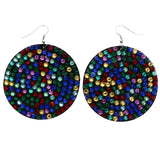 Mi Amore Dangle-Earrings Multicolor/Black