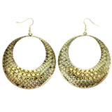 Mi Amore Dangle-Earrings Gold-Tone