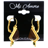 Mi Amore Dangle-Earrings Yellow/Gold-Tone