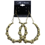 Mi Amore Antiqued Dangle-Earrings Gold-Tone