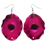 Mi Amore Dangle-Earrings Pink/Black