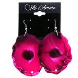 Mi Amore Dangle-Earrings Pink/Black