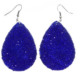 Mi Amore Dangle-Earrings Blue