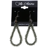 Mi Amore Dangle-Earrings Green/Black