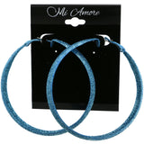 Mi Amore Hoop-Earrings Blue