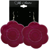 Mi Amore Flower Dangle-Earrings Pink