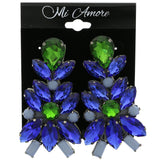 Mi Amore Dangle-Earrings Blue/Green