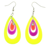 Mi Amore Teardrop Dangle-Earrings Multicolor