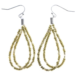 Mi Amore Dangle-Earrings Gold-Tone