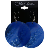 Mi Amore Glitter Universe Dangle-Earrings Blue