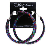 Mi Amore Hoop-Earrings Multicolor
