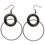 Mi Amore Dangle-Earrings Black