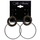 Mi Amore Dangle-Earrings Black