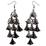 Mi Amore Chandelier-Earrings Black