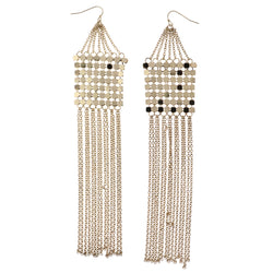 Mi Amore Dangle-Earrings Gold-Tone