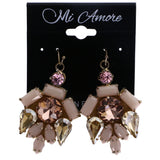 Mi Amore Dangle-Earrings Pink/Peach