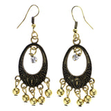 Mi Amore Dangle-Earrings Gold-Tone