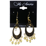 Mi Amore Dangle-Earrings Gold-Tone