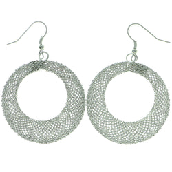 Mi Amore Dangle-Earrings Silver-Tone