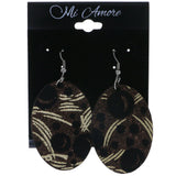 Mi Amore Dangle-Earrings Black