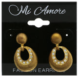 Mi Amore Dangle-Earrings Gold-Tone