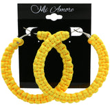 Mi Amore Hoop-Earrings Yellow