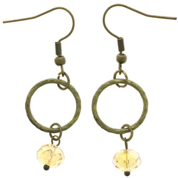 Mi Amore Dangle-Earrings Gold-Tone