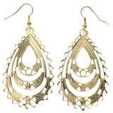 Mi Amore Dangle-Earrings Gold-Tone