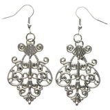 Mi Amore Dangle-Earrings Silver-Tone