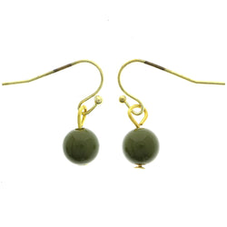 Mi Amore Dangle-Earrings Gold-Tone/Green