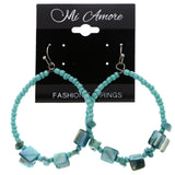 Mi Amore Dangle-Earrings Blue