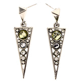 Mi Amore Drop-Dangle-Earrings Silver-Tone/Yellow