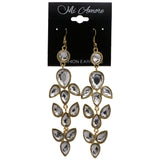 Mi Amore Dangle-Earrings Gold-Tone/Silver-Tone