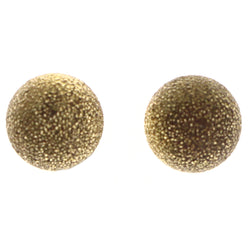 Mi Amore Post-Earrings Gold-Tone