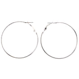 Mi Amore Hoop-Earrings Silver-Tone