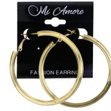 Mi Amore Hoop-Earrings Gold-Tone