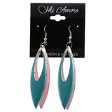 Mi Amore Dangle-Earrings Blue/Pink