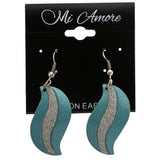 Mi Amore Dangle-Earrings Blue/Silver-Tone