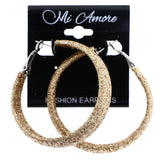 Mi Amore Hoop-Earrings Gold-Tone