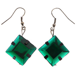 Mi Amore Dangle-Earrings Green/Black