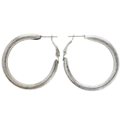 Mi Amore Hoop-Earrings Silver-Tone