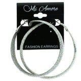 Mi Amore Hoop-Earrings White/Green