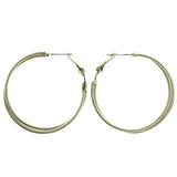 Mi Amore Hoop-Earrings Gold-Tone