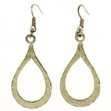 Mi Amore Antiqued Dangle-Earrings Gold-Tone