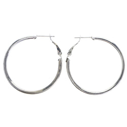 Mi Amore Hoop-Earrings Silver-Tone