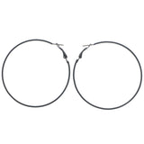 Mi Amore Hoop-Earrings Gray